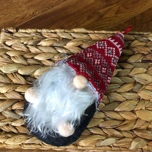 Gnome plush ornament